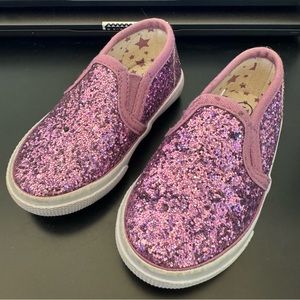 4/$10 ⚡️ Cat & Jack Purple Sparkle Slip On